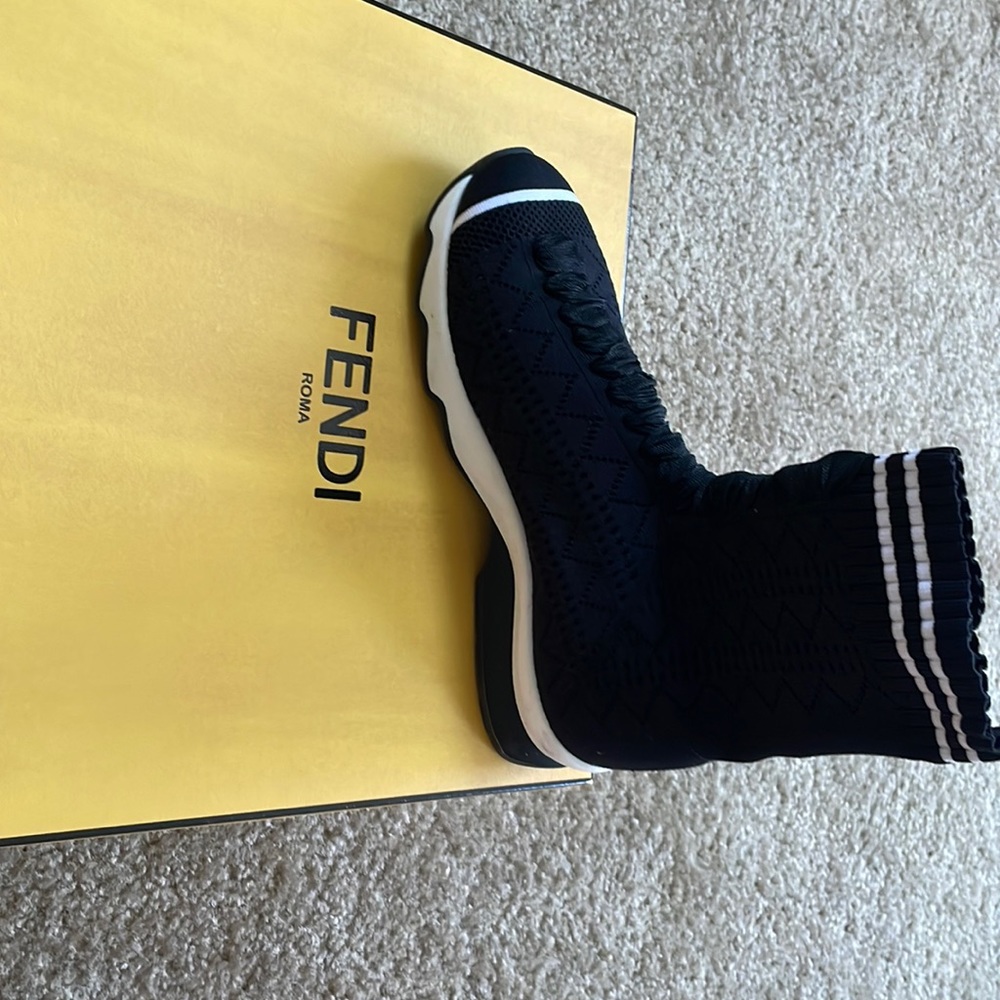 Black & White Fendi sneaker